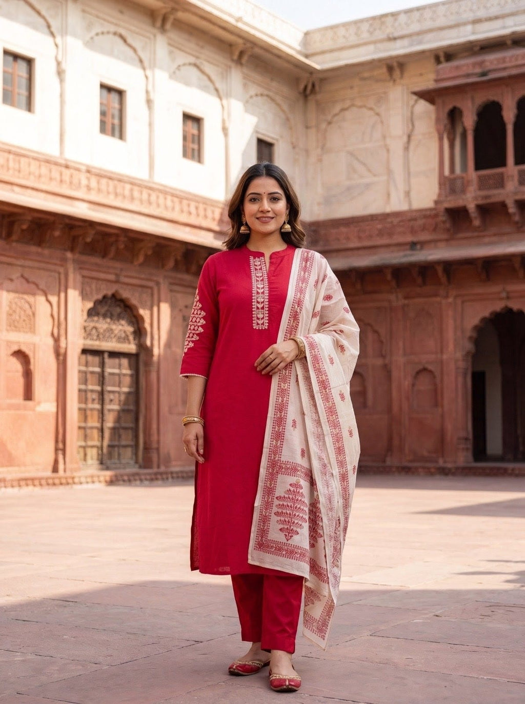 Kurti + Pant + Duppata