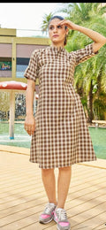 Short MiDi Style checks Print